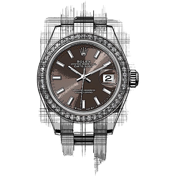 Rolex Lady-Datejust 279384RBR  Rolex Lady-Datejust 279384RBR