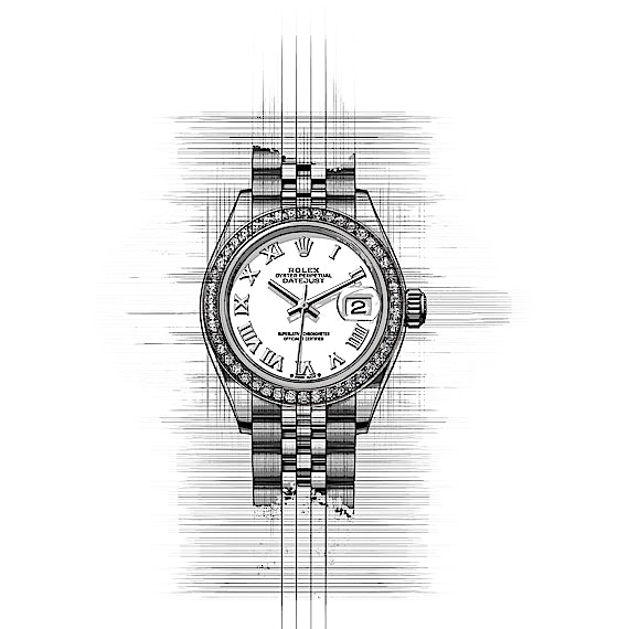 Rolex Lady-Datejust 279384RBR  Rolex Lady-Datejust 279384RBR