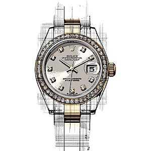 Rolex Lady-Datejust 279383RBR  Rolex Lady-Datejust 279383RBR