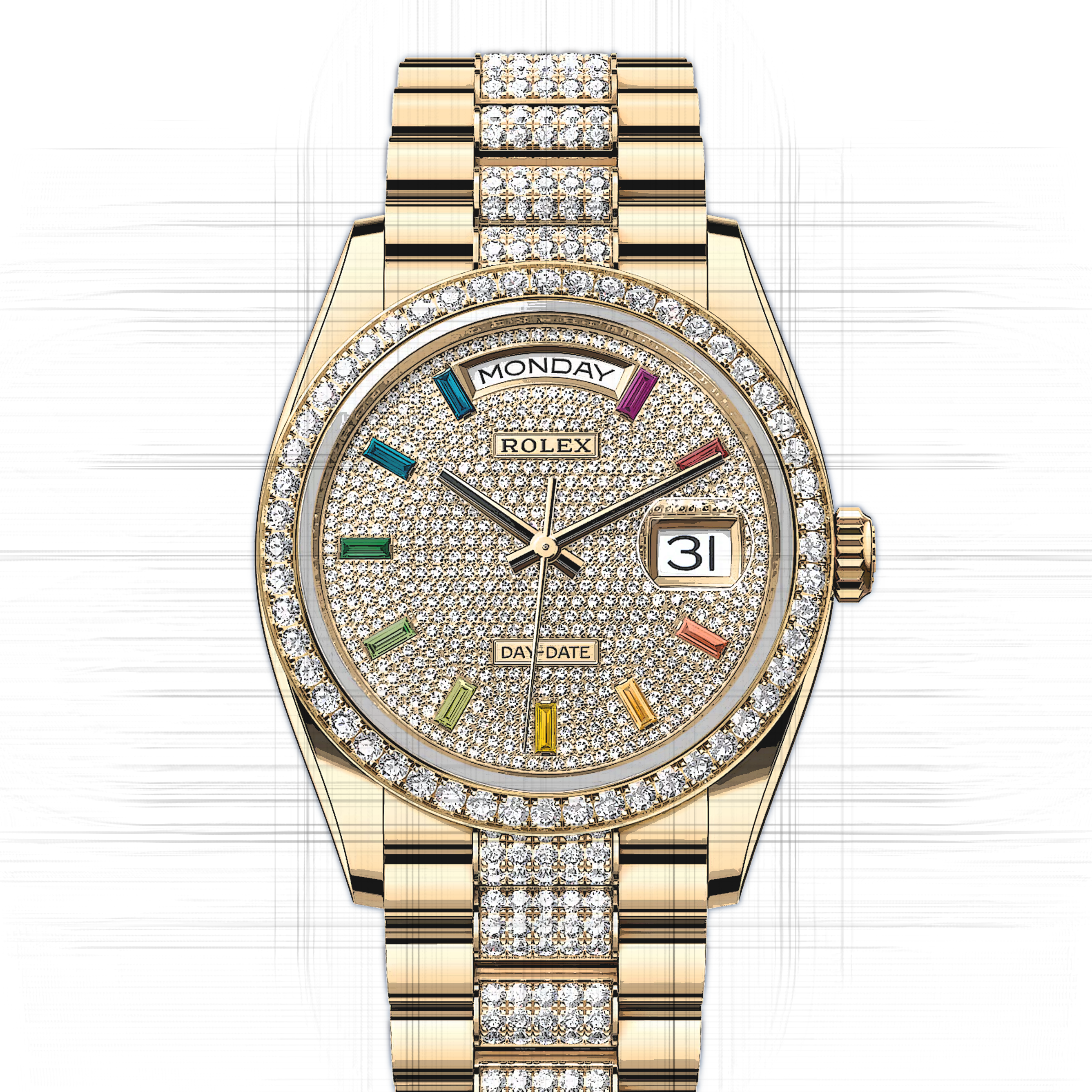 Rolex Day-Date 128348RBR