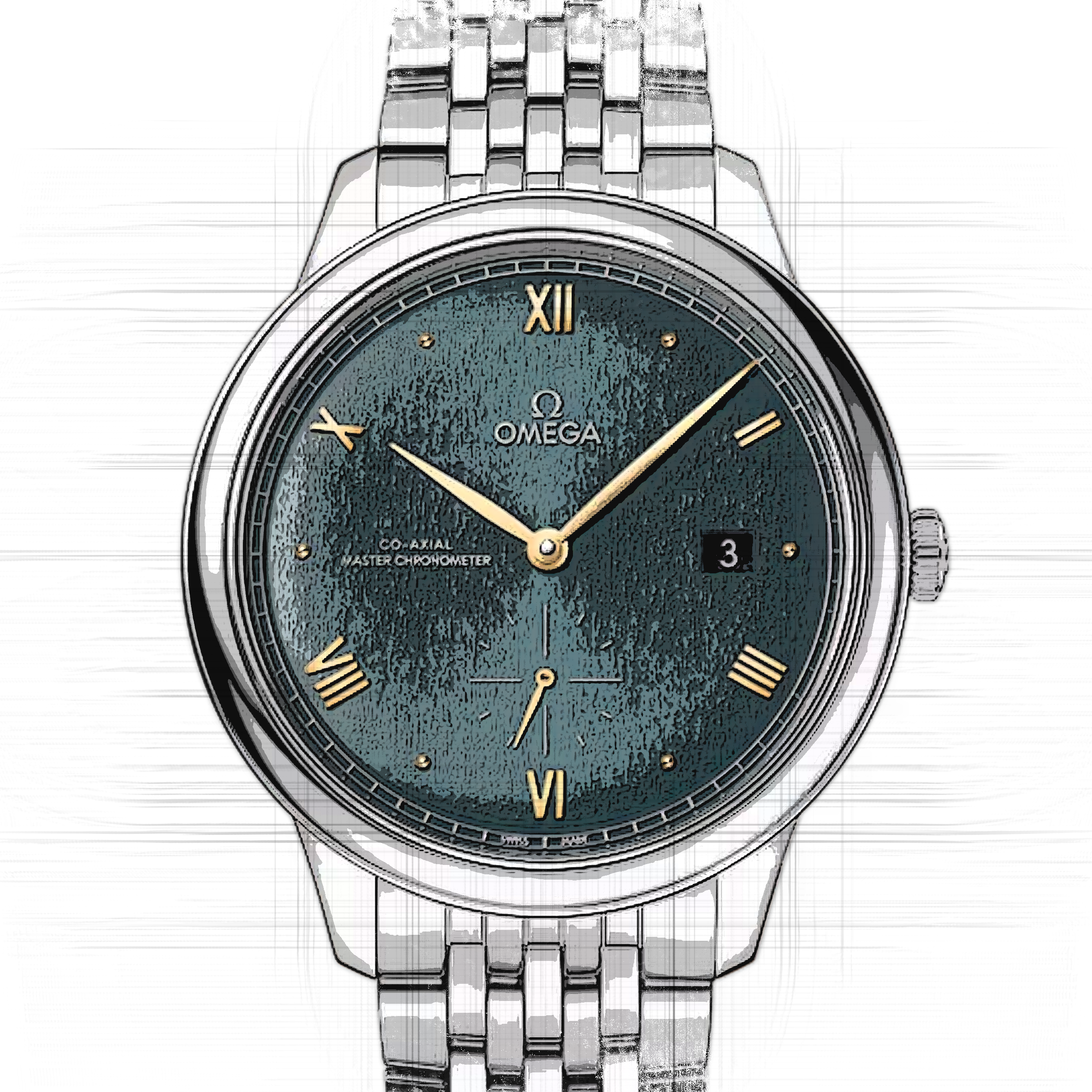 Omega 434.10.41.20.10.001