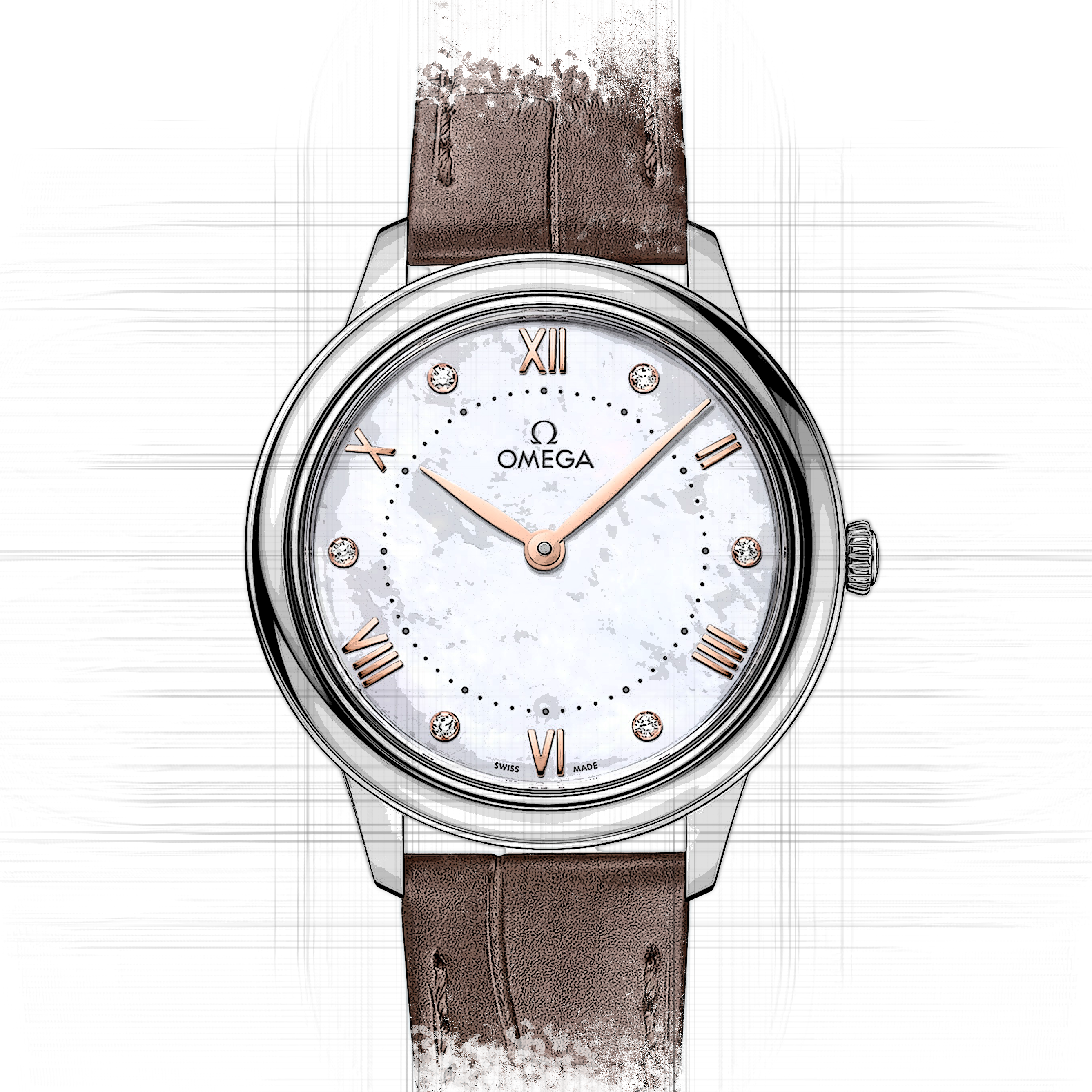 Omega 434.13.30.60.55.001