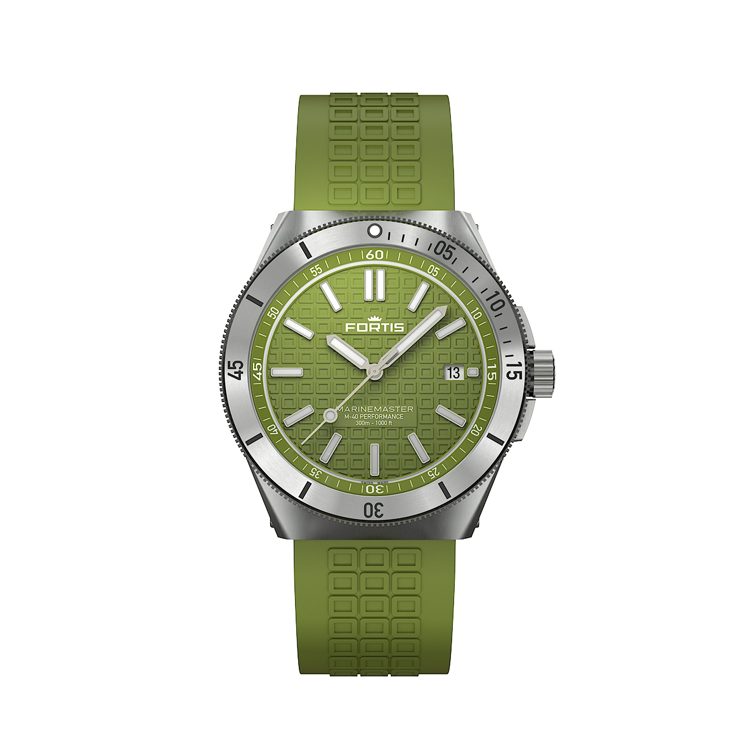 Fortis MARINEMASTER F8120007 in Stainless Steel CHRONEXT