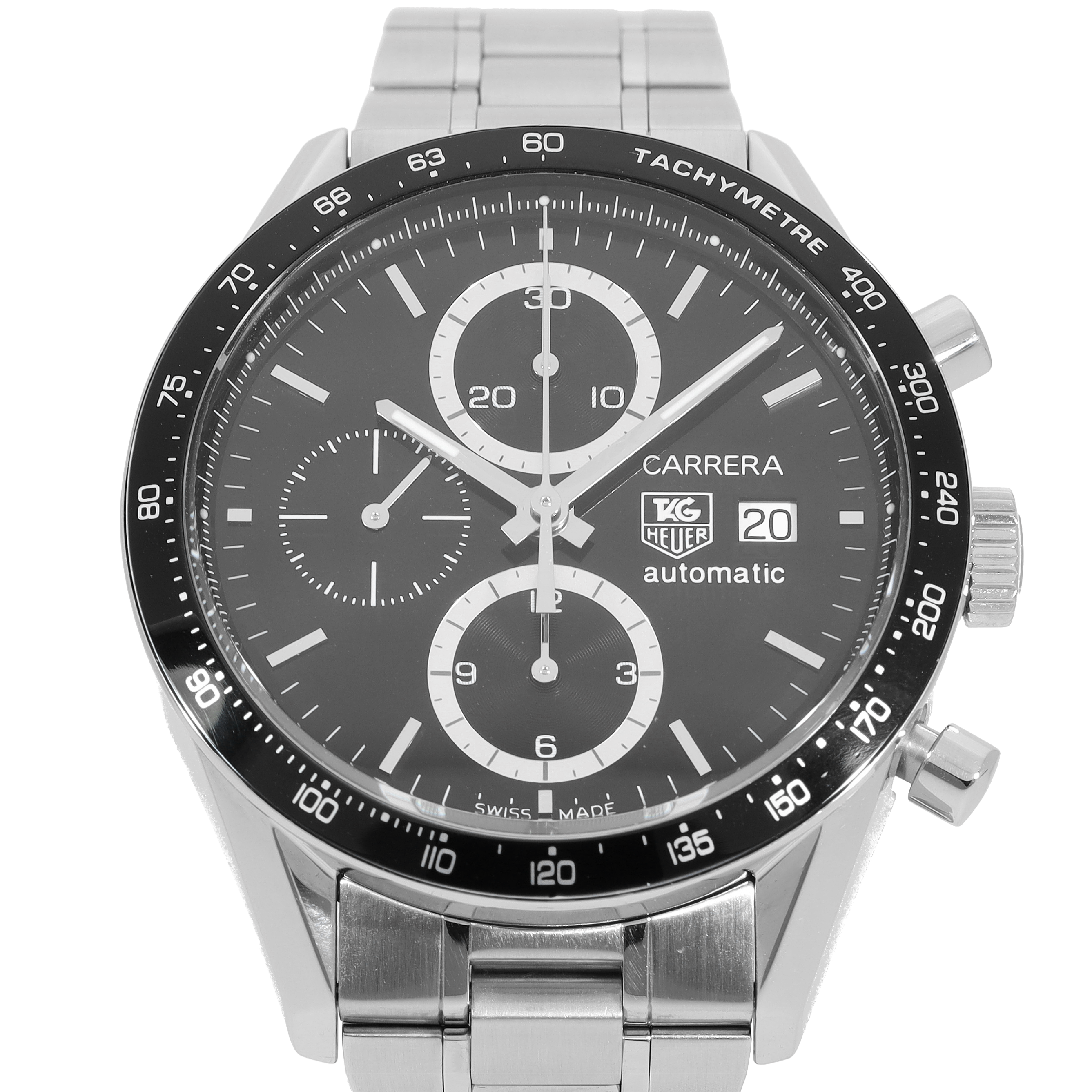 TAG Heuer Carrera CV2010 in Stainless Steel | CHRONEXT 