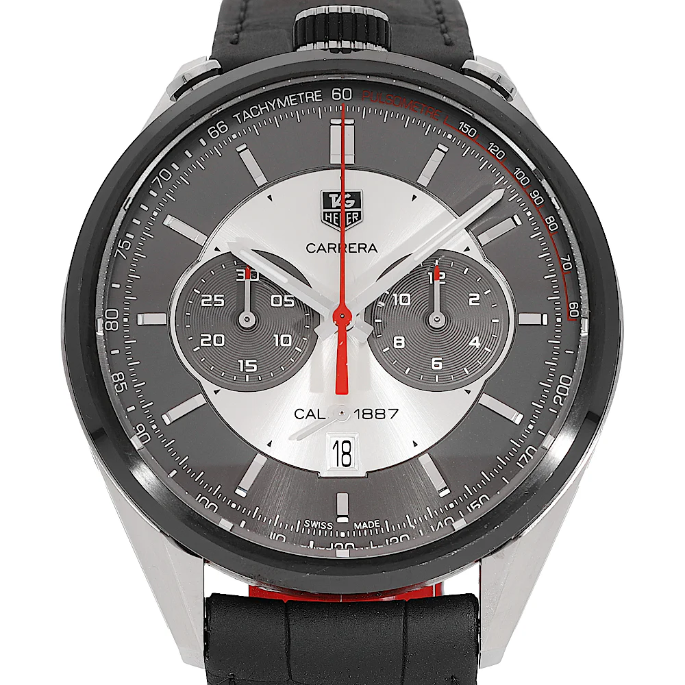 TAG Heuer TAG Heuer Carrera Calibre 1887 Jack Heuer Edition in Silber