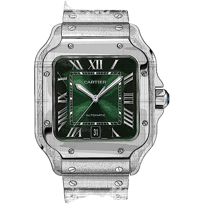 Cartier Santos WSSA0062 Cartier Santos WSSA0062