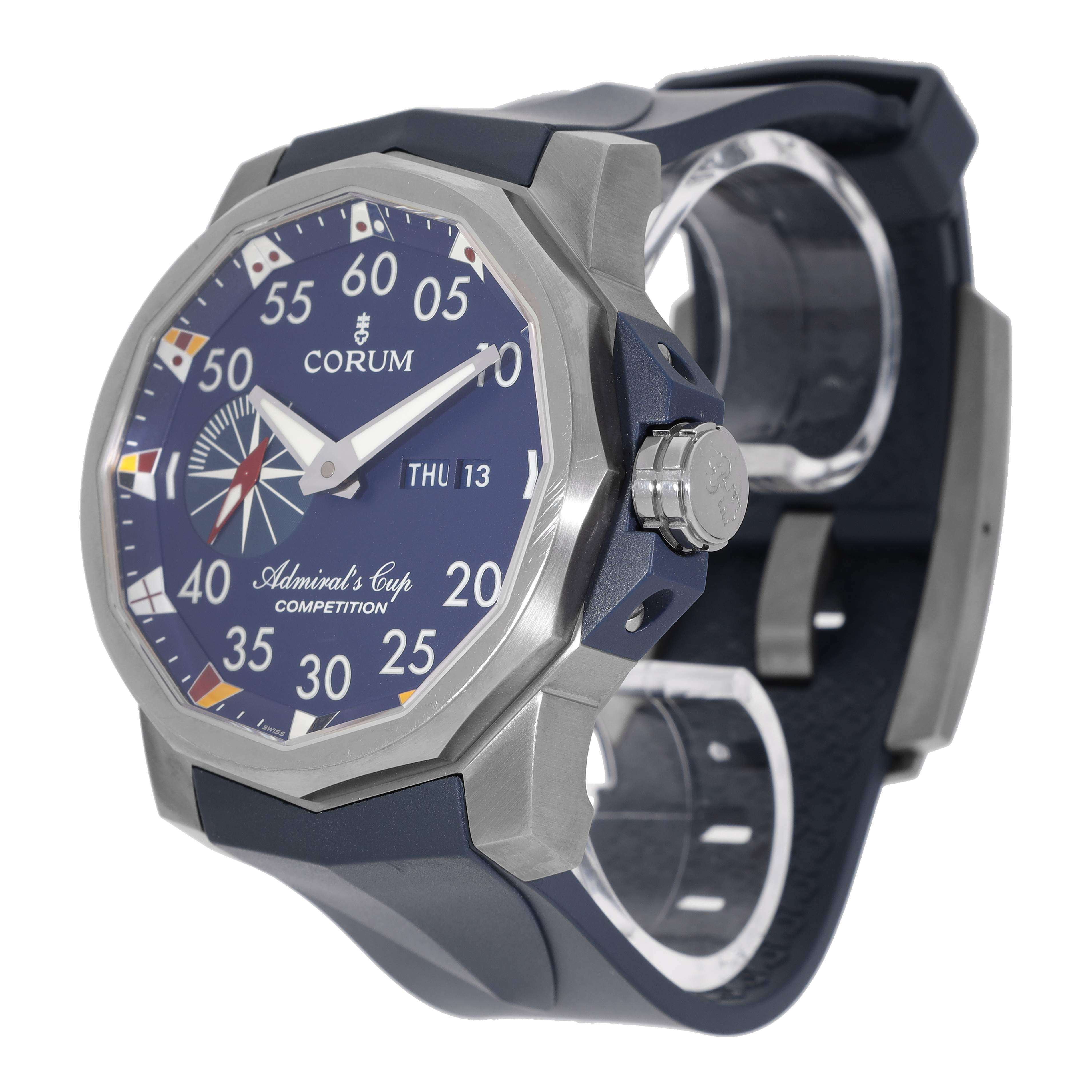 Corum Admiral's Cup 947.933.04/0373 AB12 in Titanium | CHRONEXT