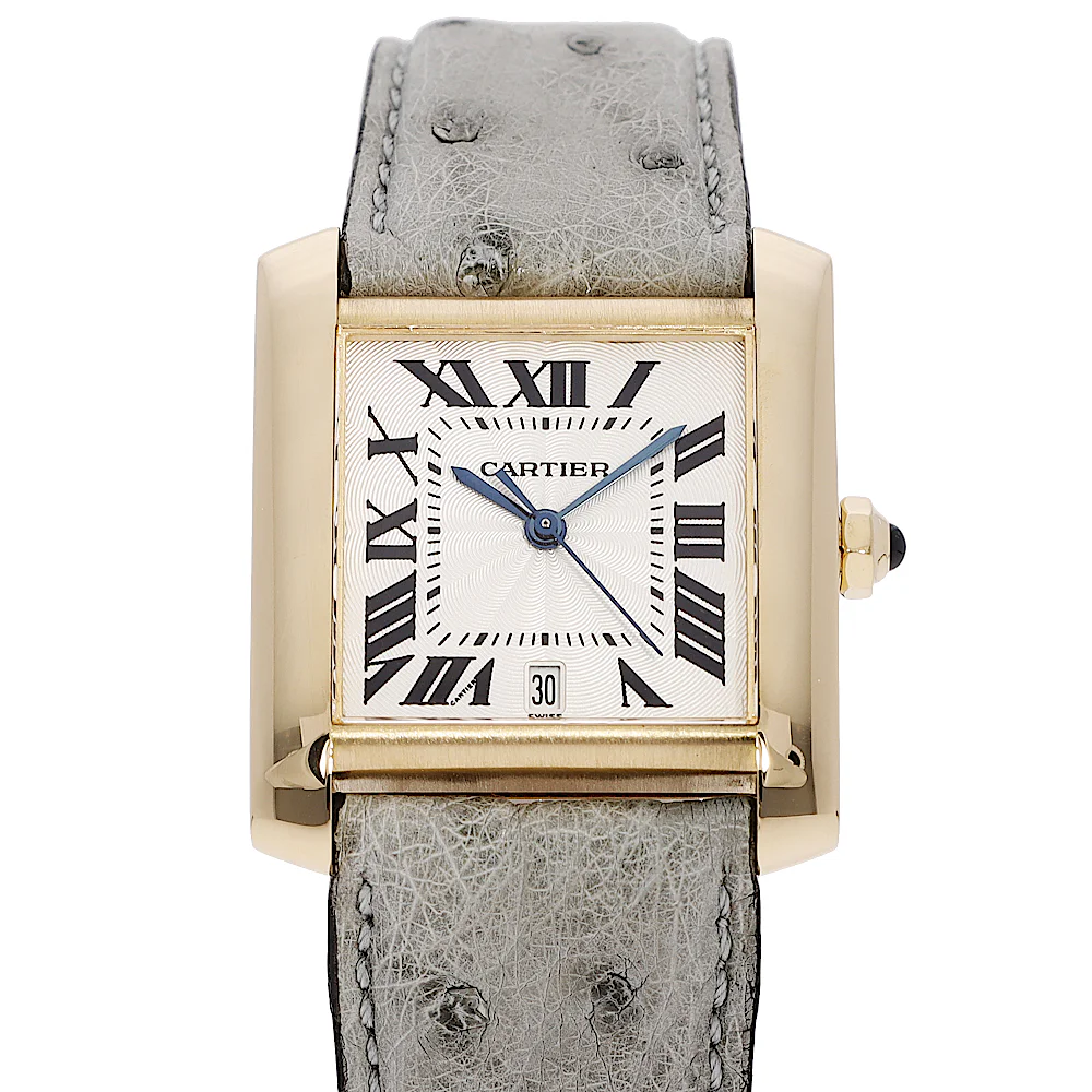 Cartier Cartier Tank Francaise in Weiß