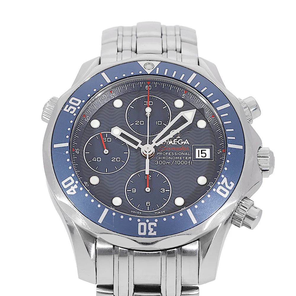 Omega Omega Seamaster Chronograph in Blau