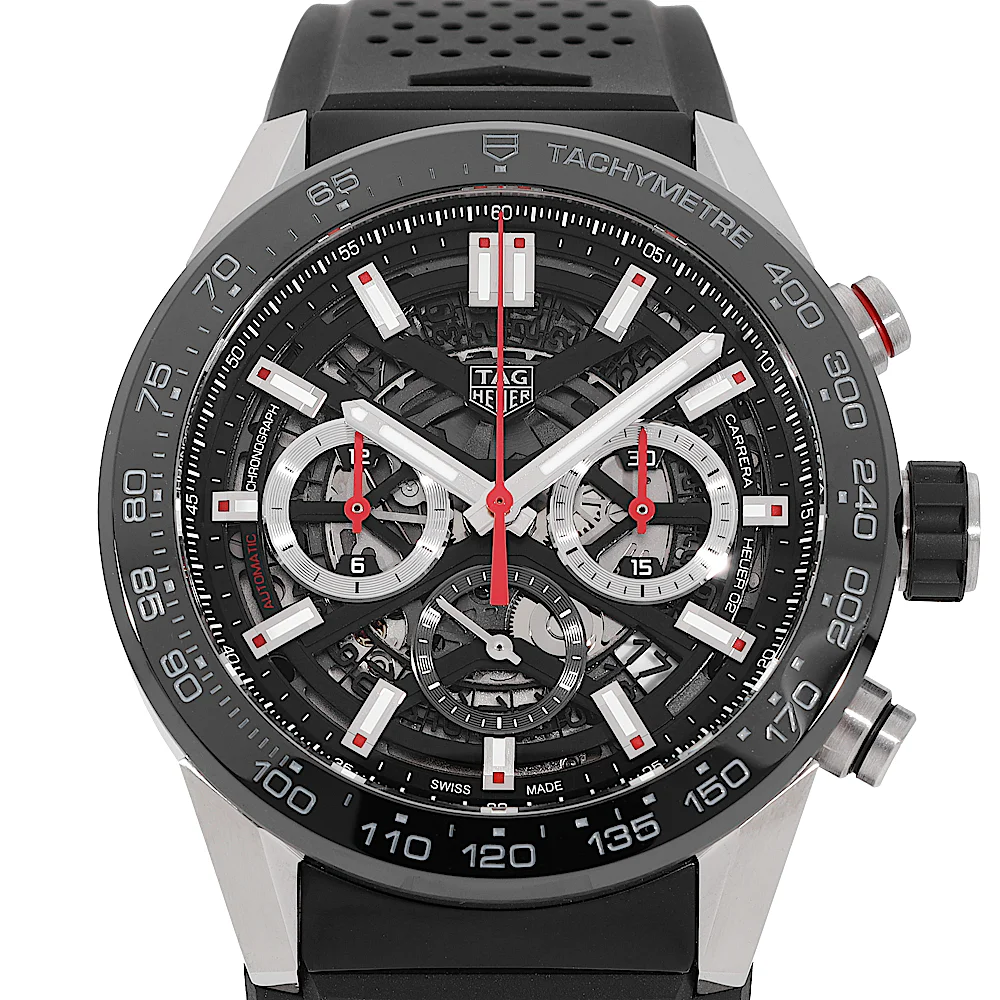 TAG Heuer TAG Heuer Carrera Calibre Heuer 02 in Schwarz