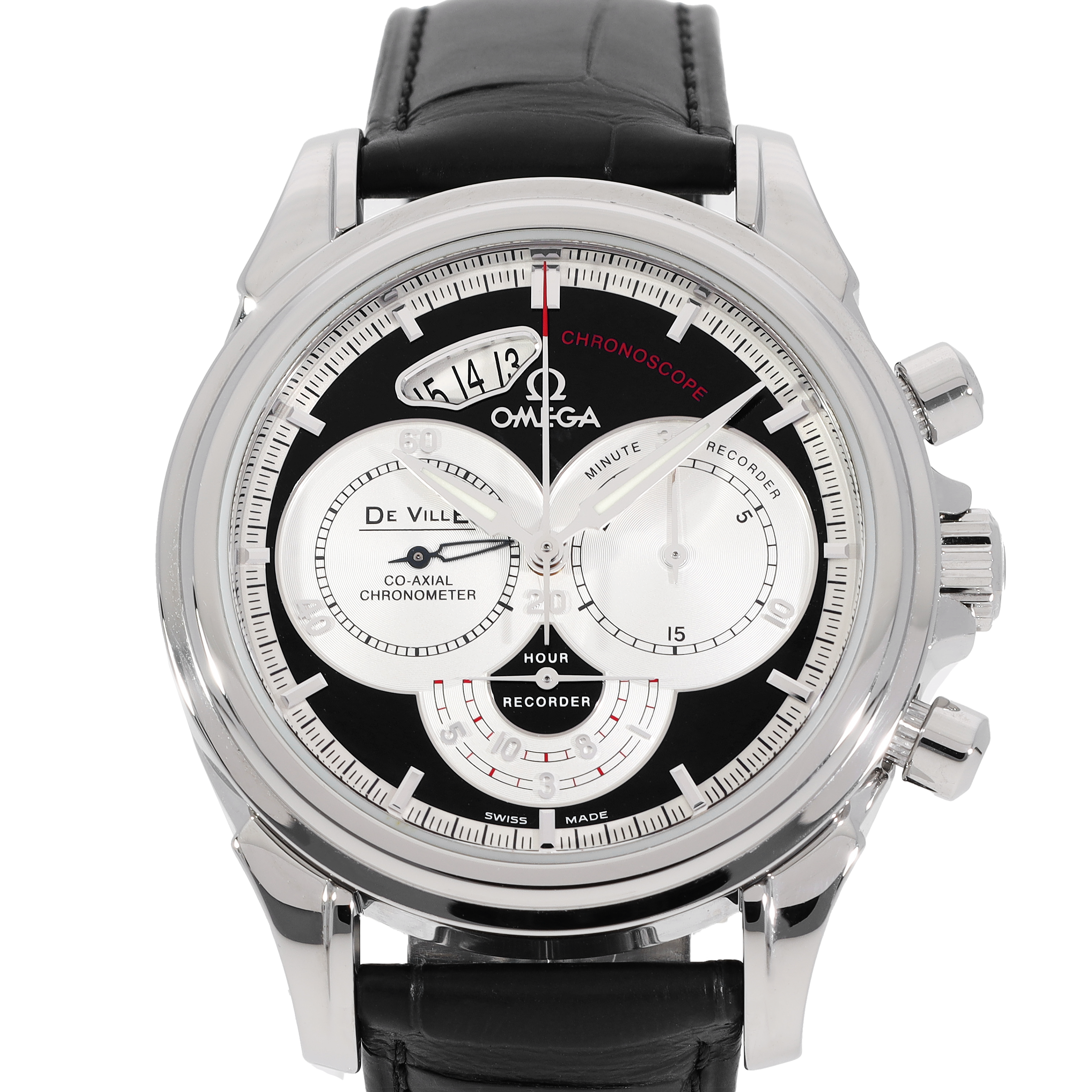 Omega Omega De Ville in Schwarz