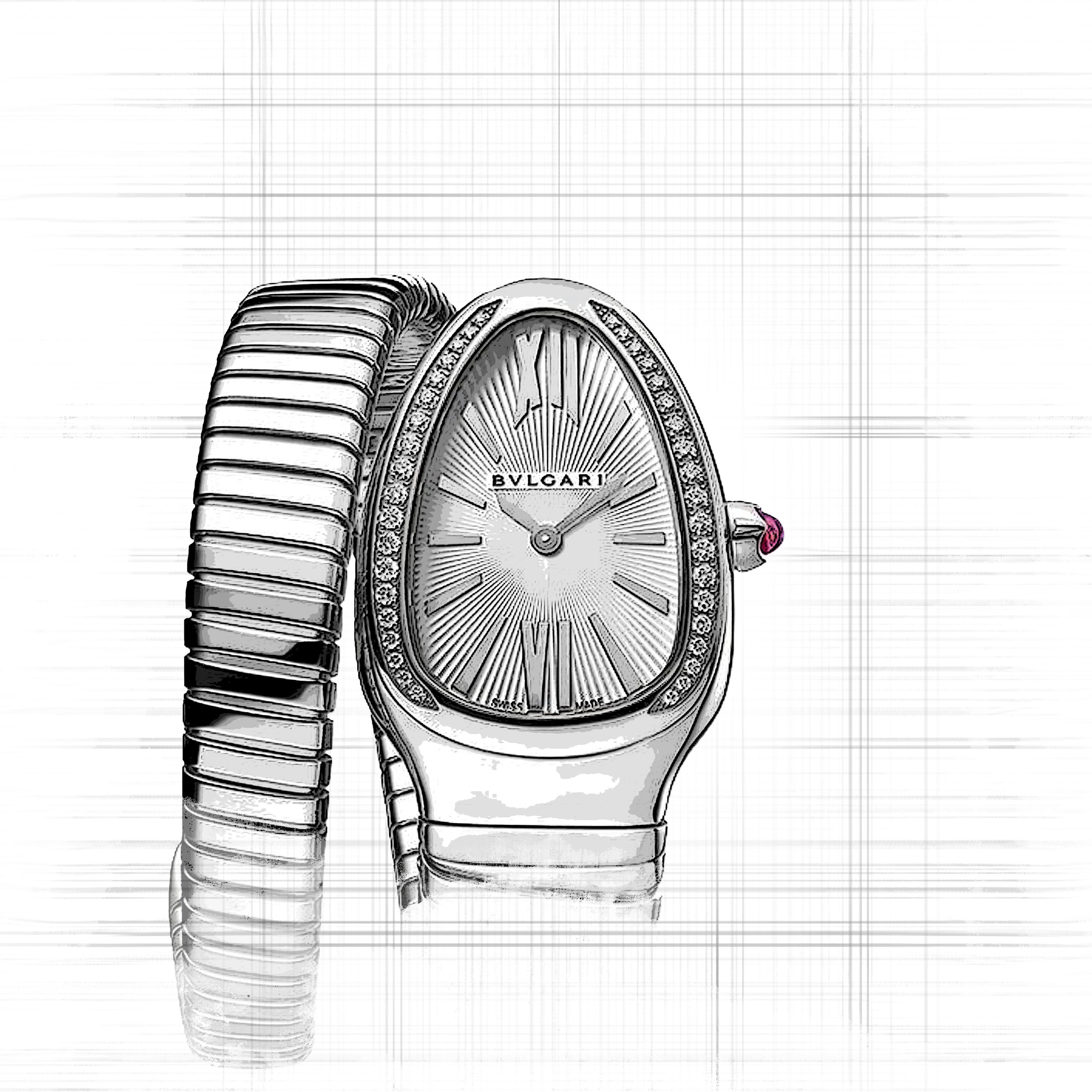 Bulgari Serpenti 101816 SP35C6SDS.1T