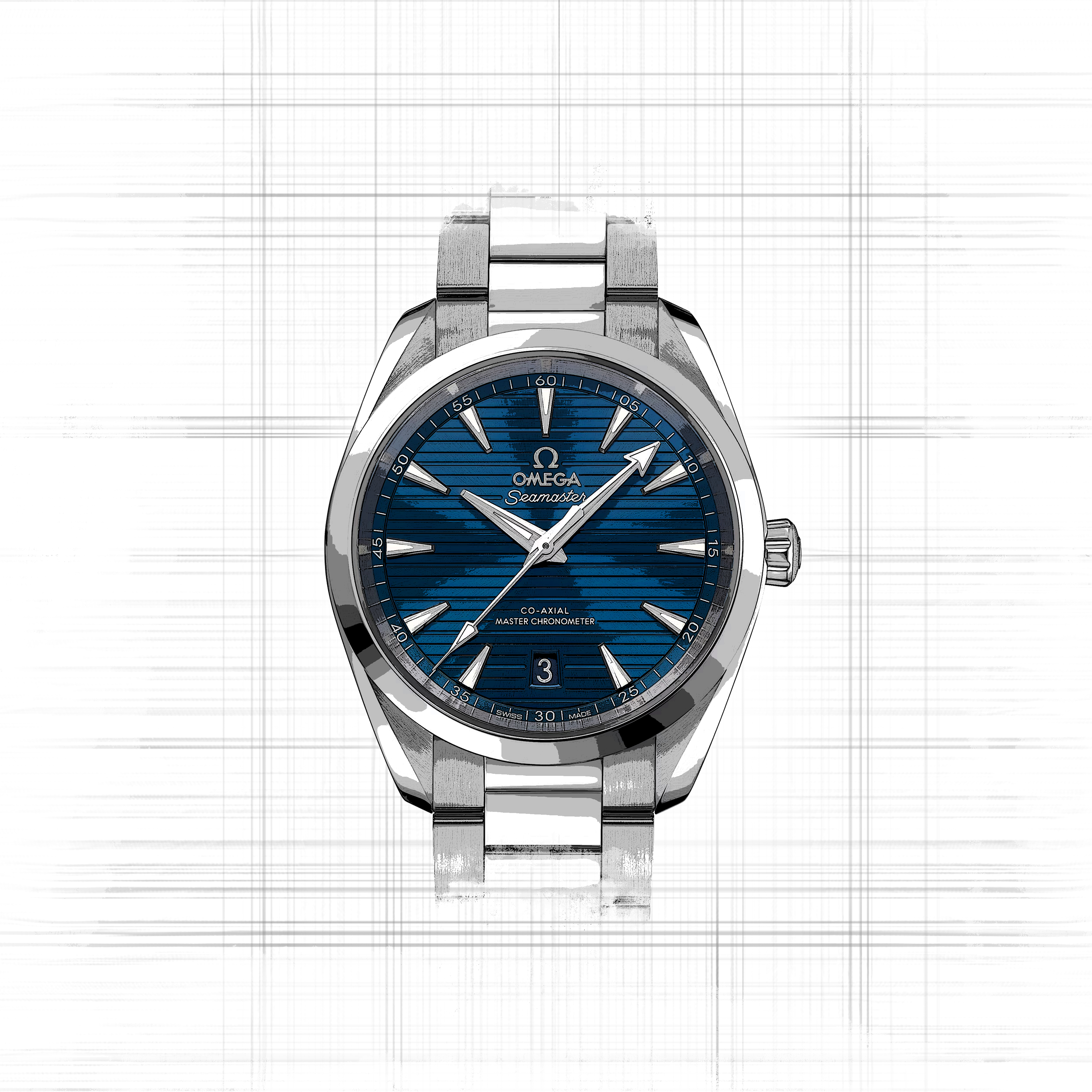 Omega Seamaster 220.10.38.20.03.001