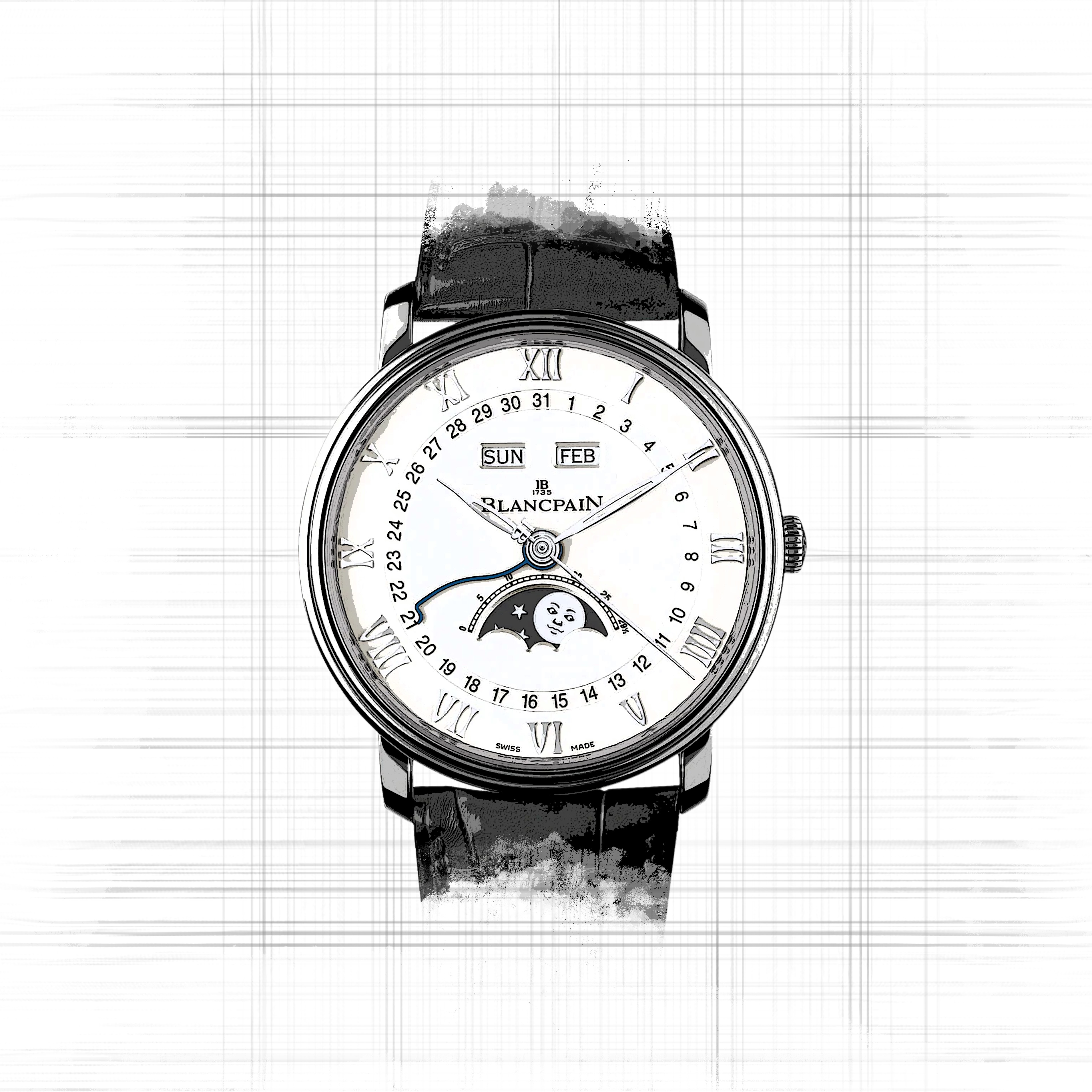 Blancpain Villeret 6654-1127-55B
