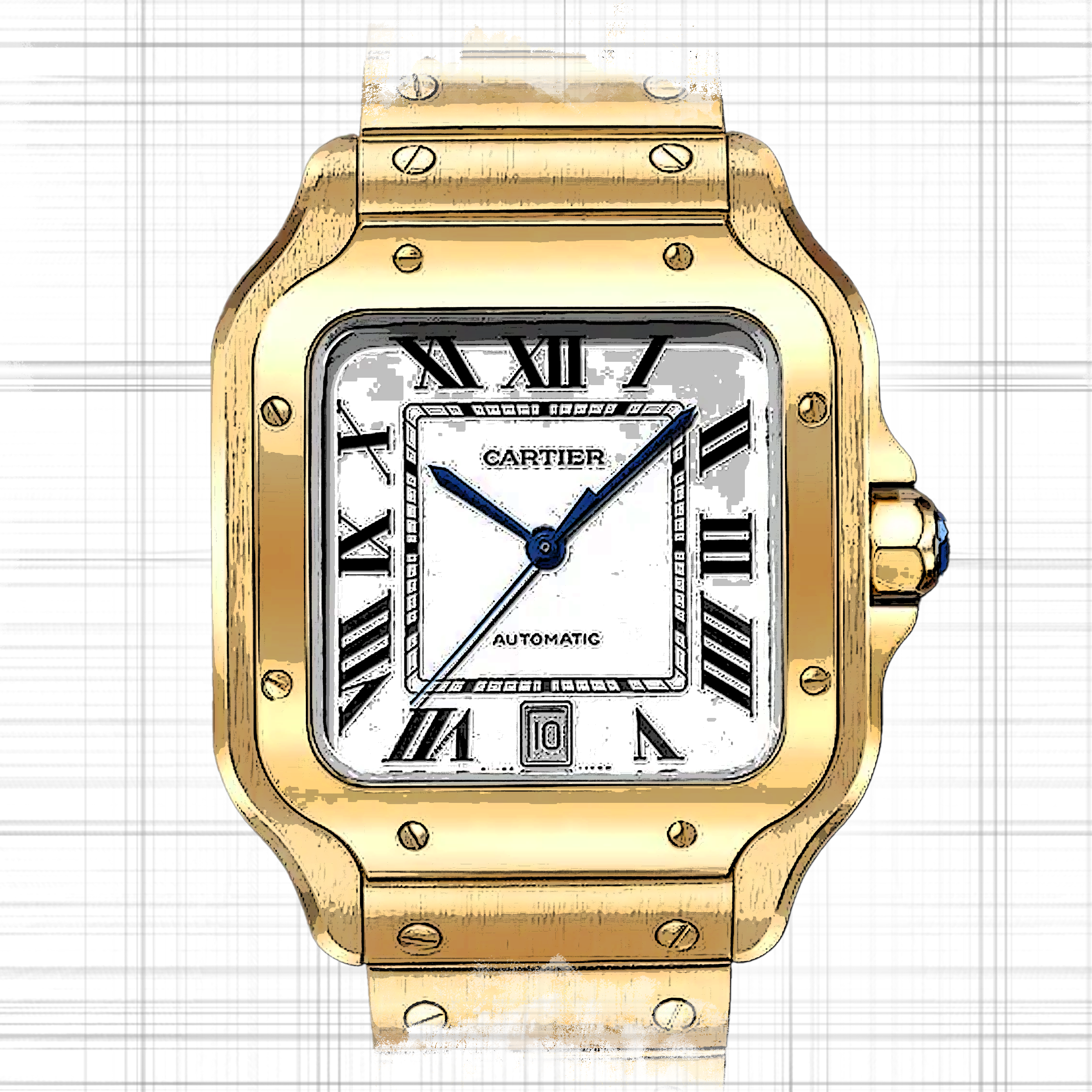 Cartier Santos WGSA0029
