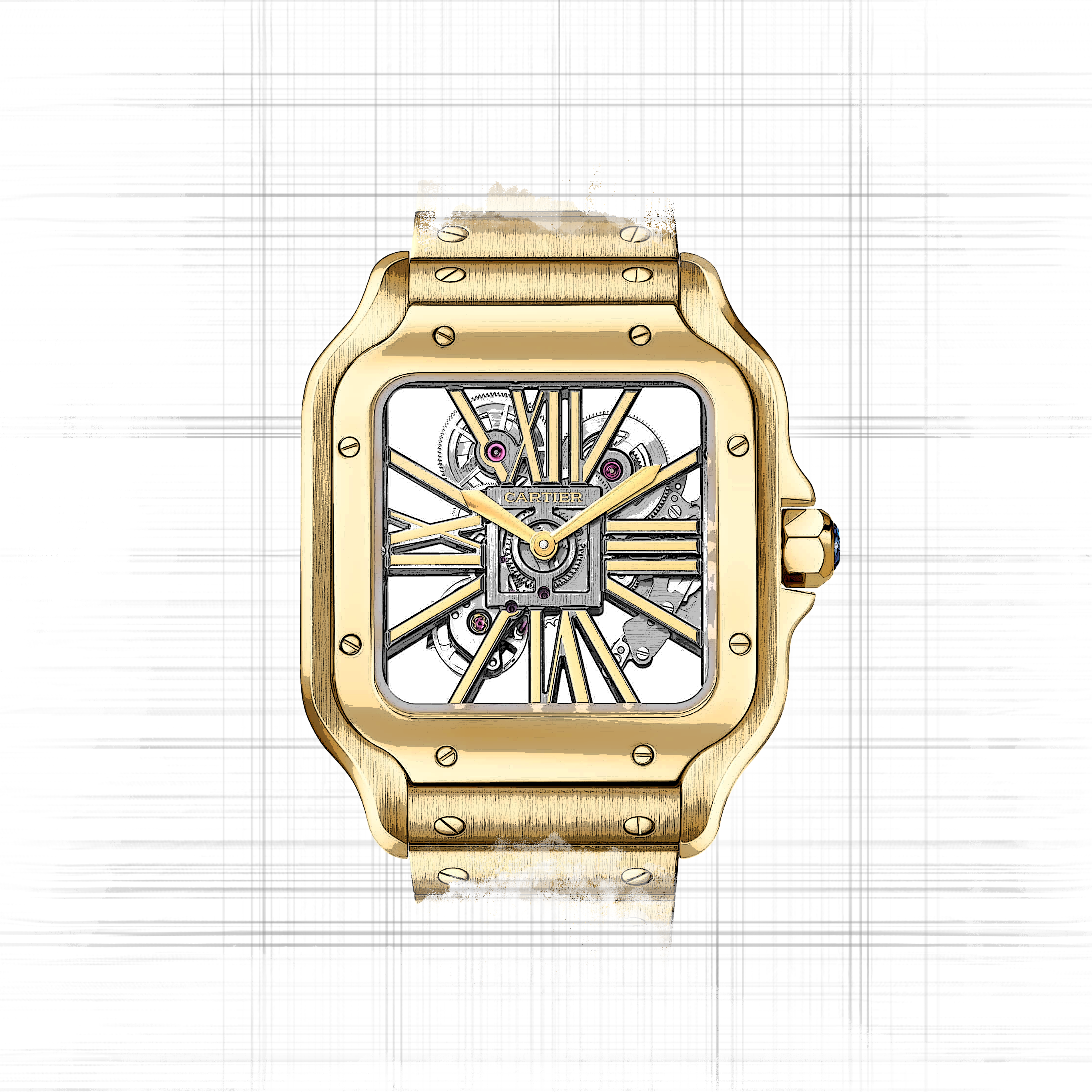 Cartier Santos WHSA0042