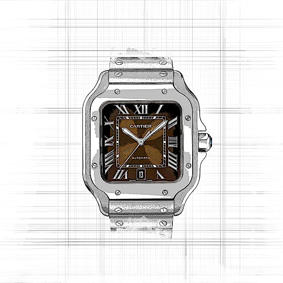 Cartier Santos WSSA0064 Cartier Santos WSSA0064