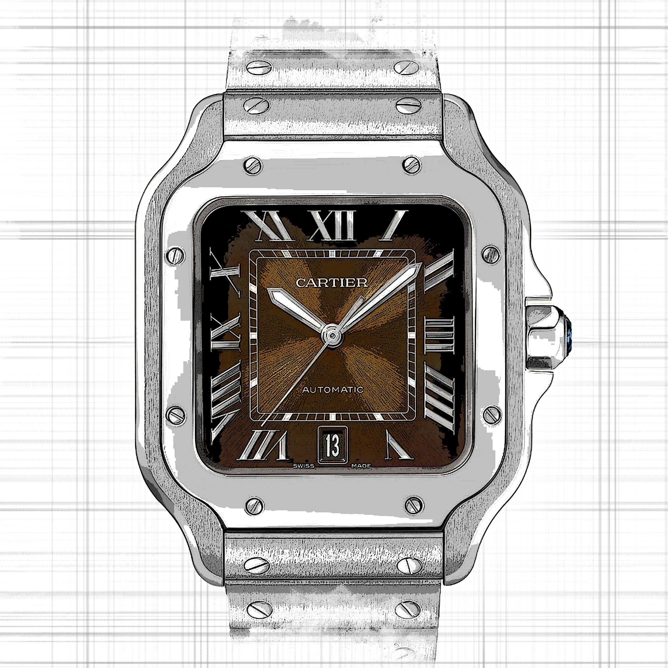 Cartier Santos WSSA0065