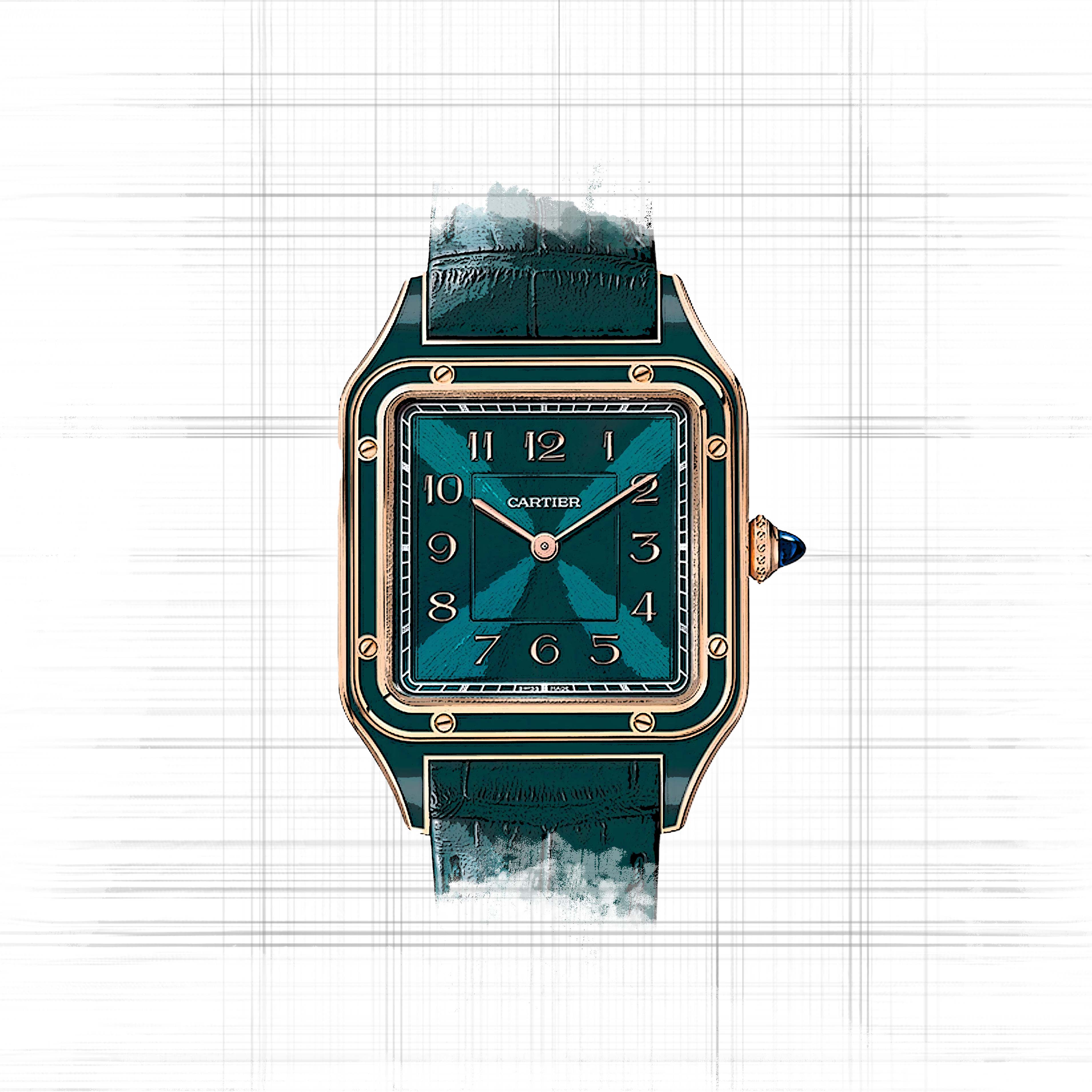 Cartier Santos WGSA0098