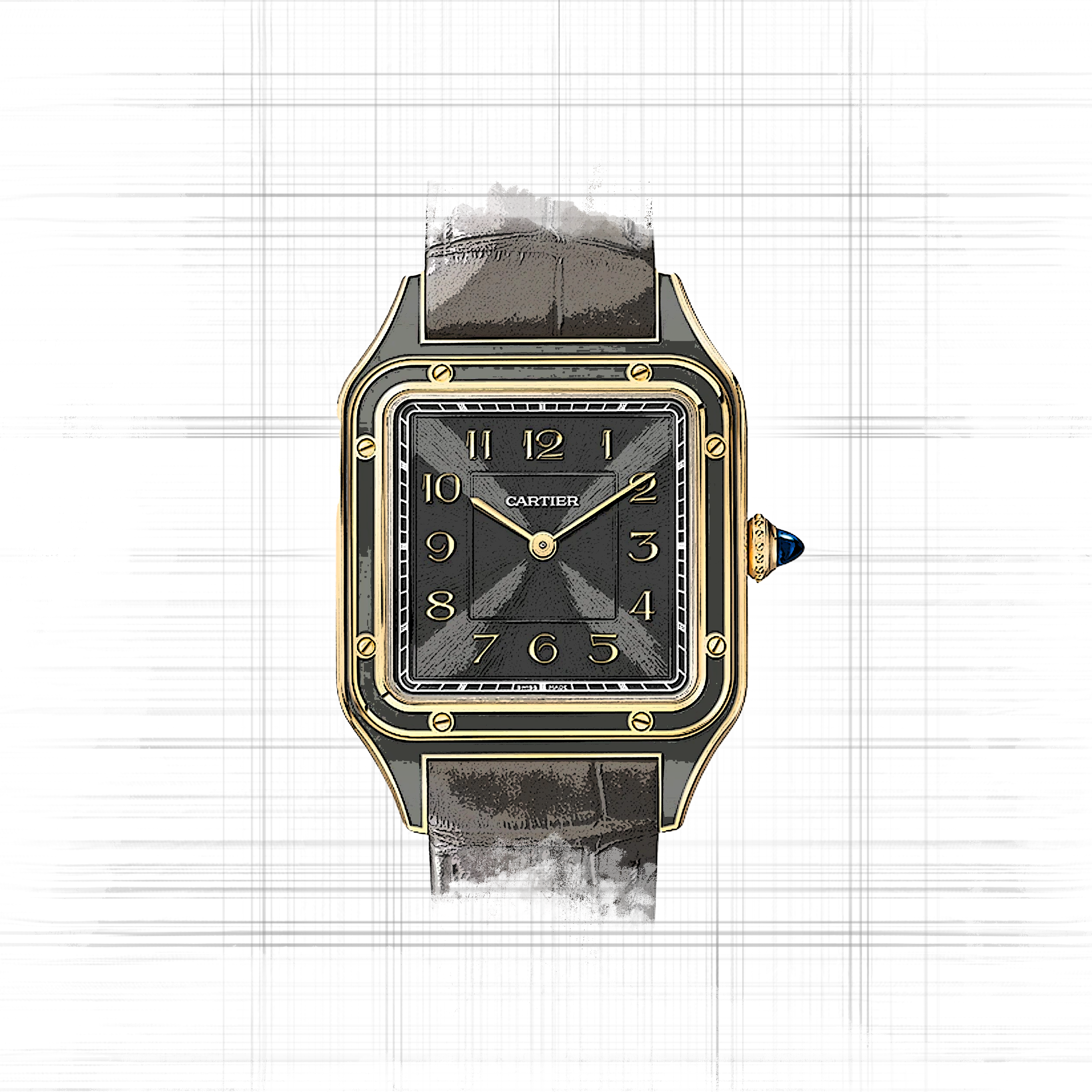 Cartier Santos WGSA0097