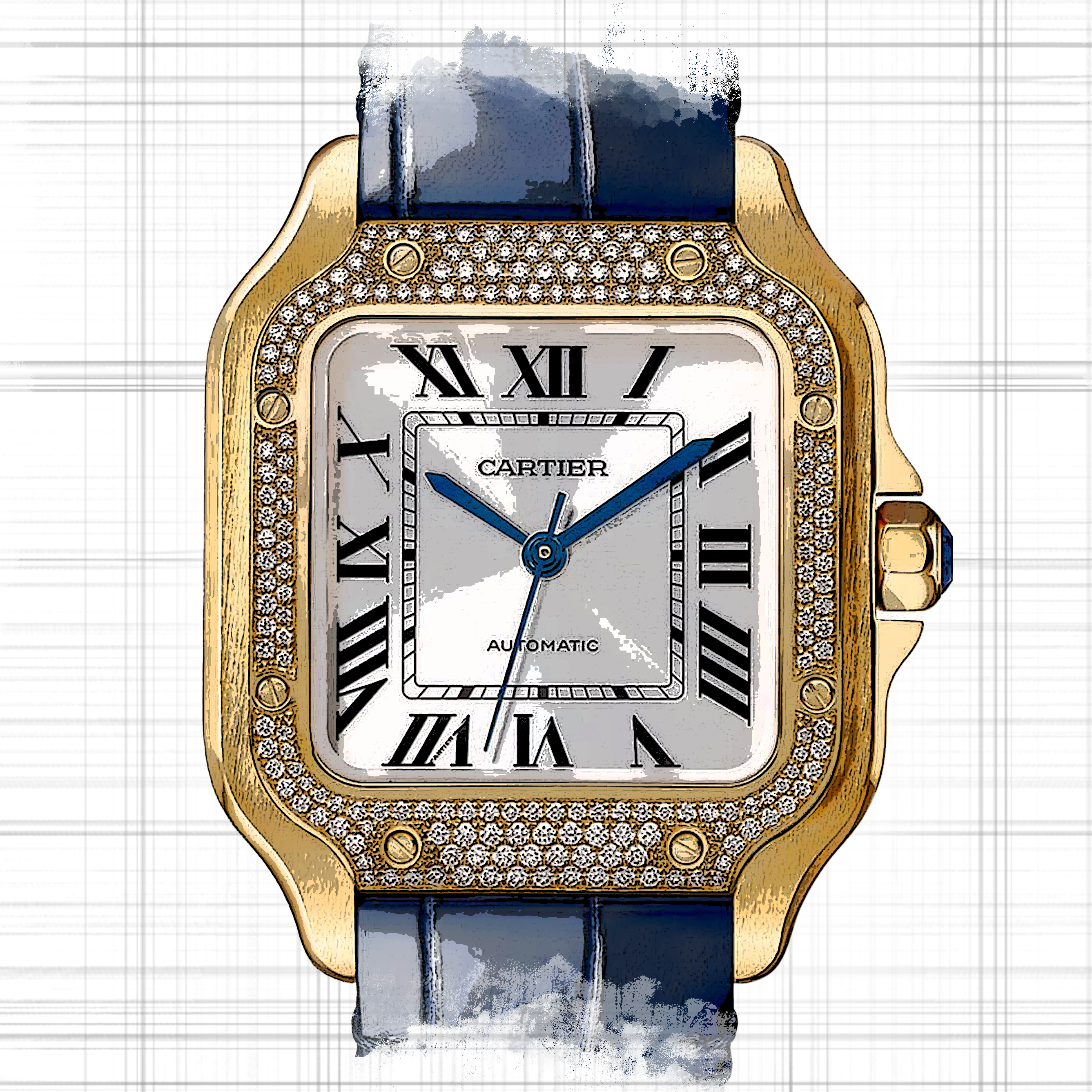 Cartier Santos WJSA0013