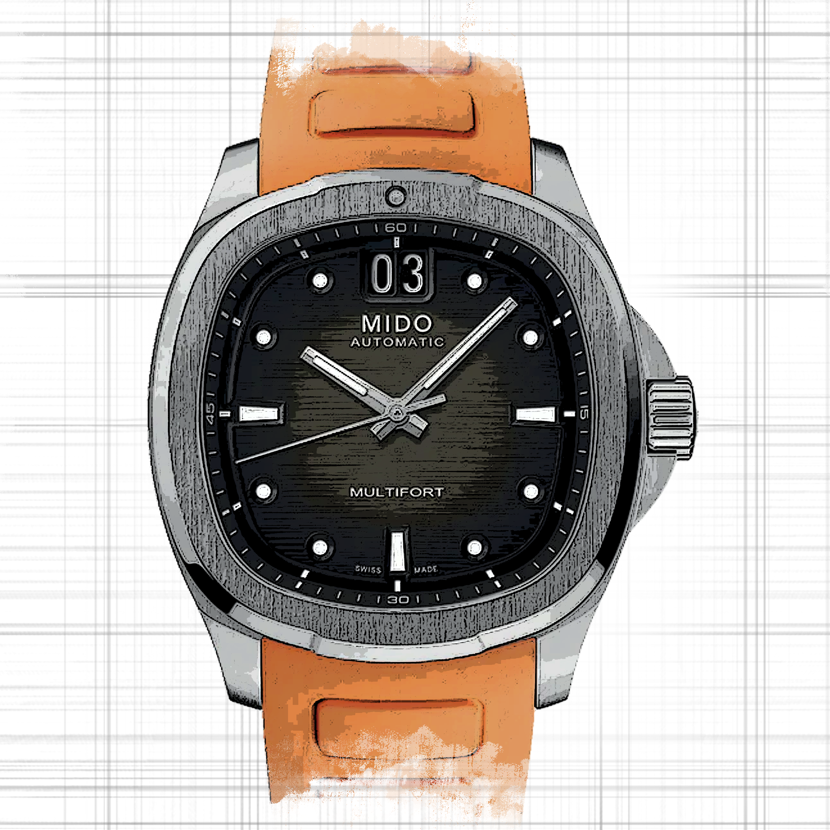 Mido Multifort M049.526.17.081.00