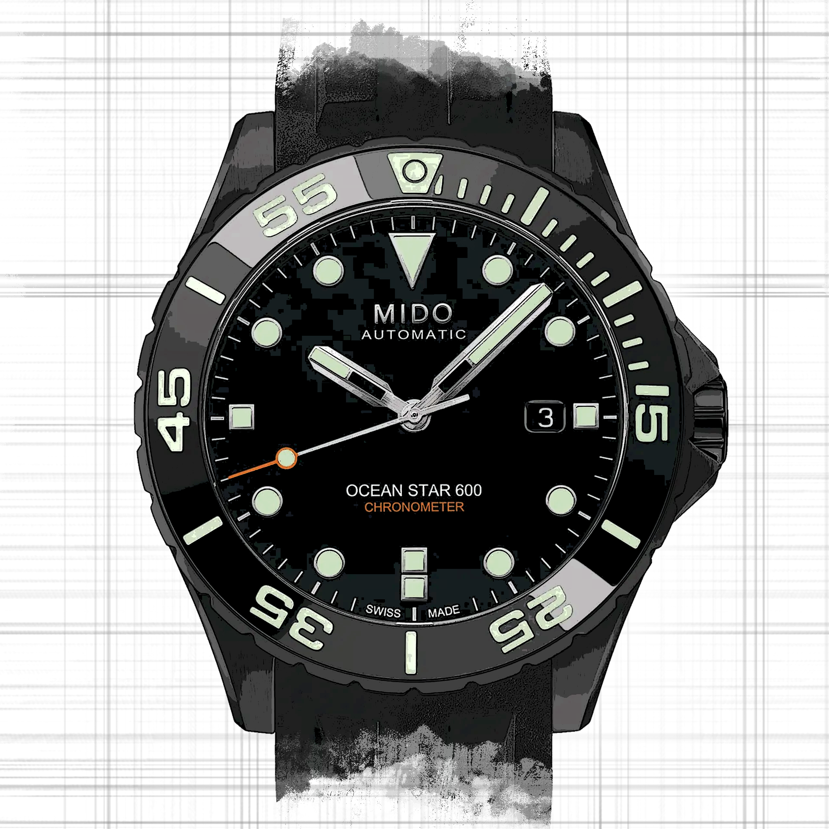 Mido Ocean Star M026.608.33.051.00