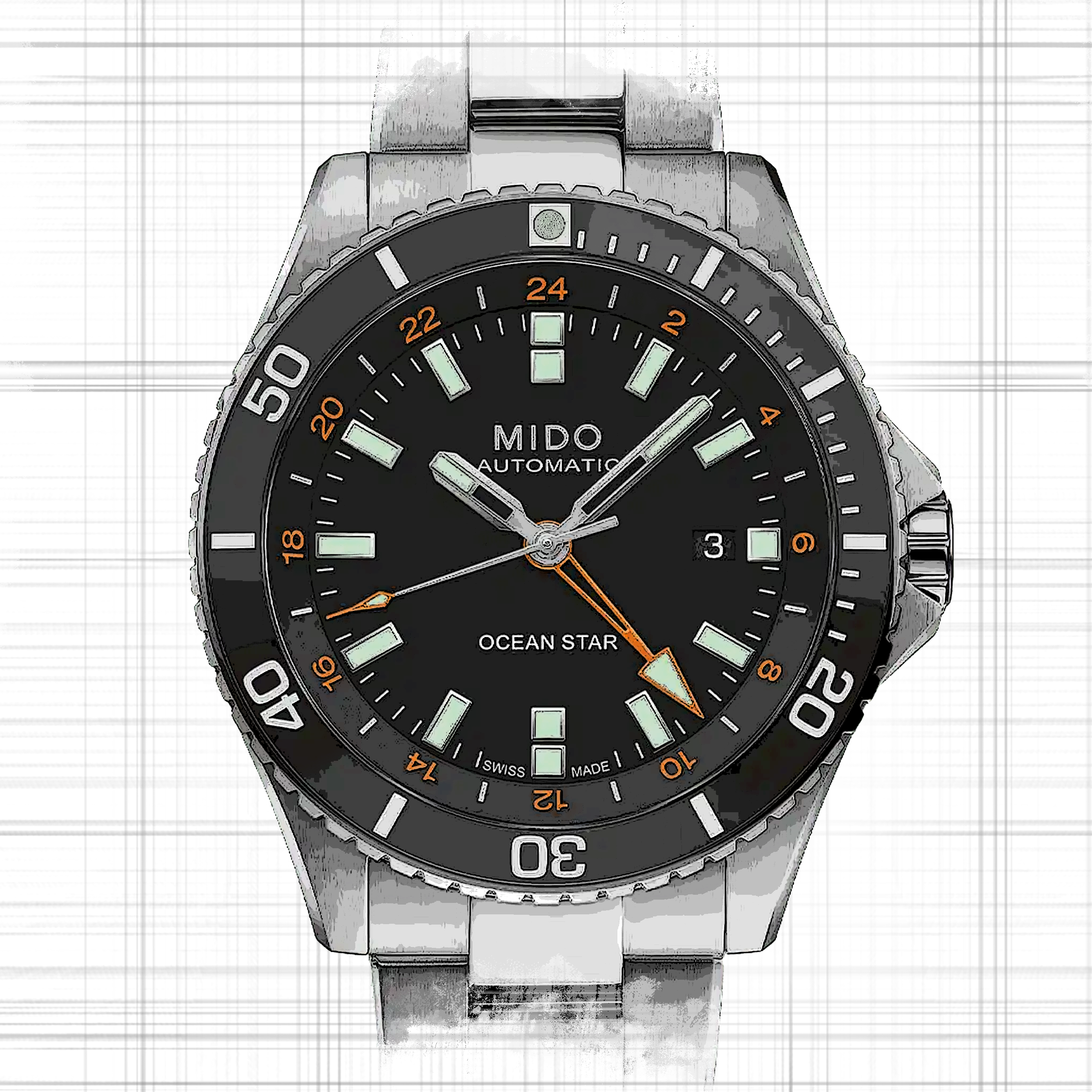Mido Ocean Star M026.629.11.051.01