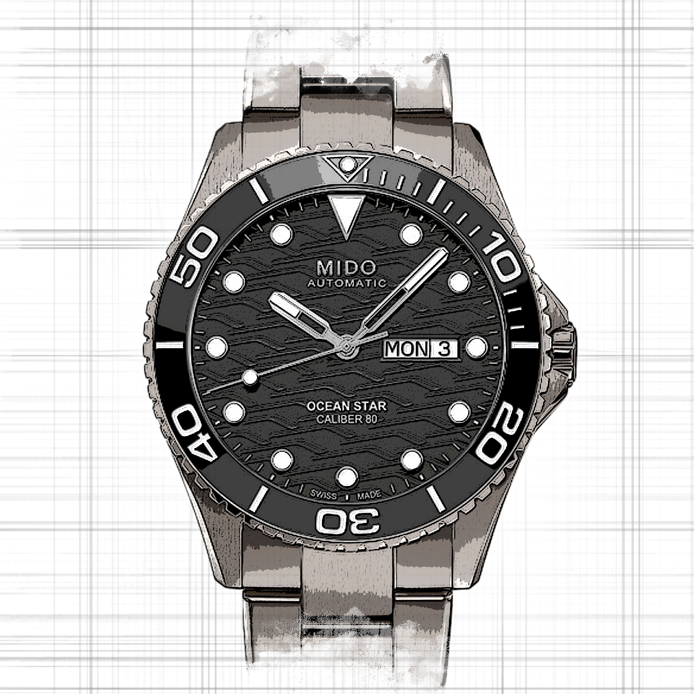 Mido Ocean Star M042.430.44.051.00