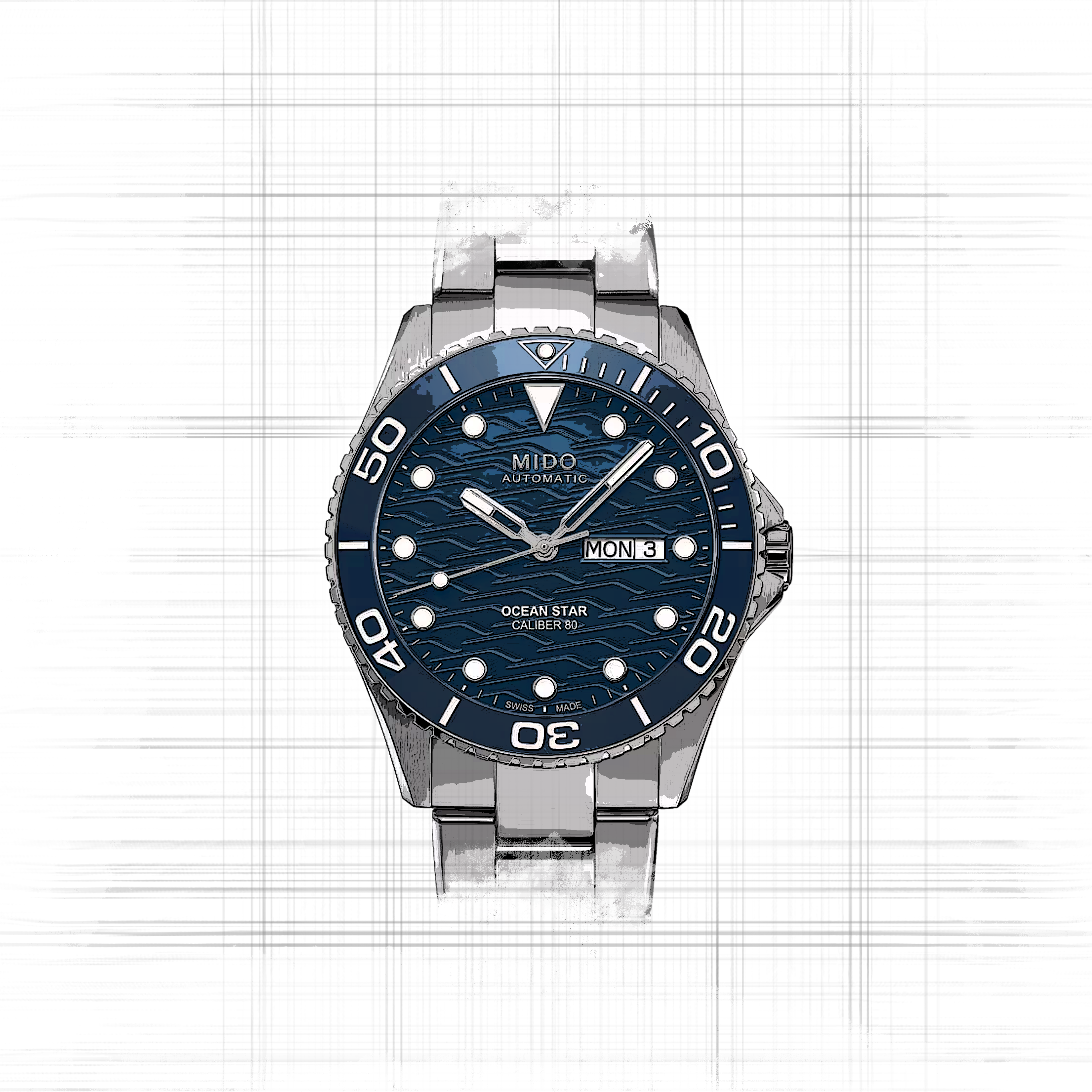 Mido Ocean Star M042.430.11.041.00
