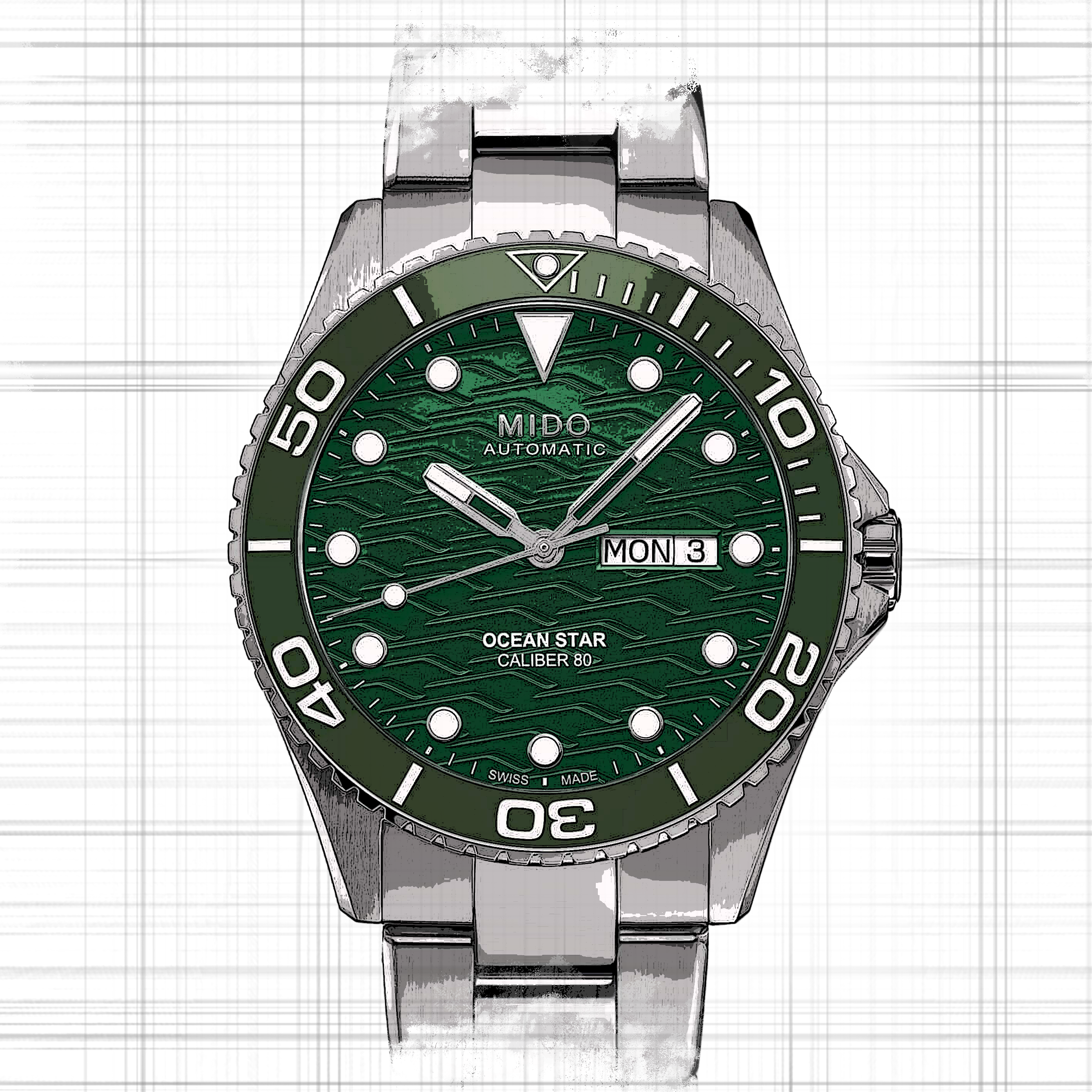 Mido Ocean Star M042.430.11.091.00