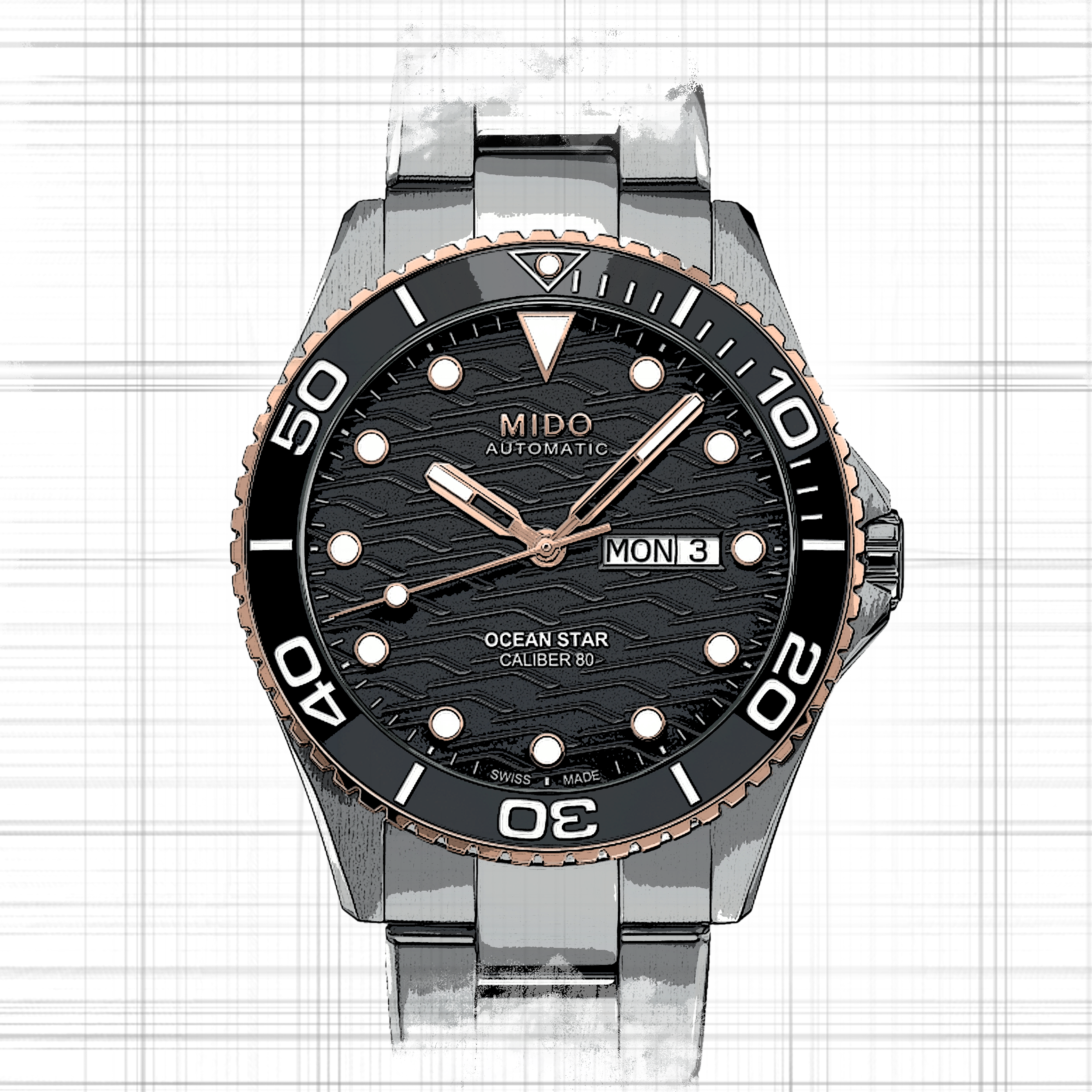 Mido Ocean Star M042.430.21.051.00