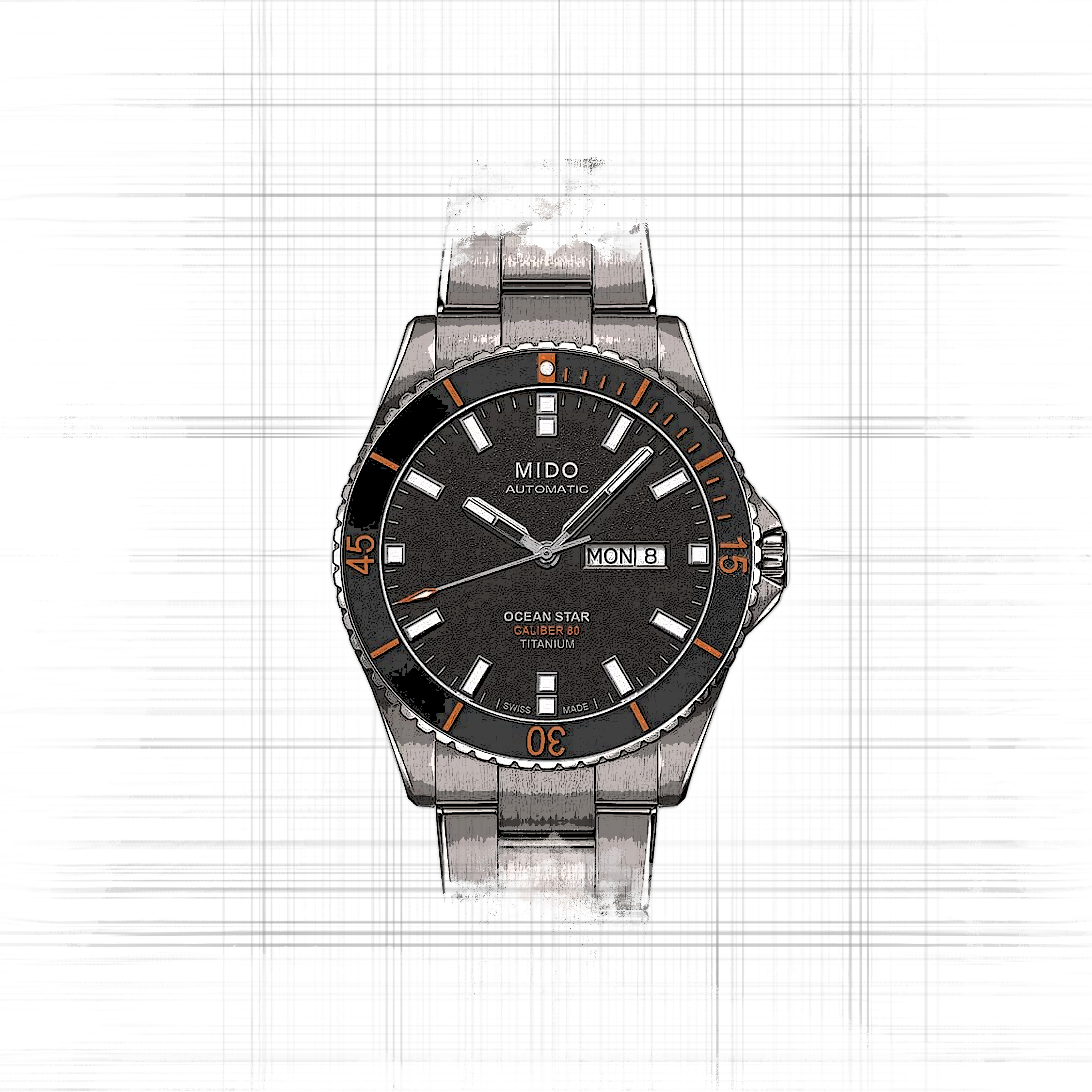 Mido Ocean Star M026.430.44.061.00